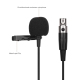 Microphone Lavalier Métallique XLR 3 Ou 4 Broches Bidirectionnel Câble Blindé 150 CM Pour Détecteur De Signal - www.yonis-sho...