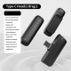 Microphone Sans Fil Avec Réduction De Bruit AI Pour Streaming En Direct Audio Professionnel Longue Portée Et Faible Latence -...