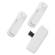 Microphone Sans Fil Avec Réduction De Bruit AI Pour Streaming En Direct Audio Professionnel Longue Portée Et Faible Latence -...