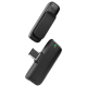 Microphone Sans Fil Pour Streaming Et Vlogging Réduction De Bruit IA Omnidirectionnel 10 Mètres Faible Latence