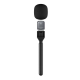 Adaptateur Micro Main Pour Micro Cravate Sans Fil Avec Bonnette Anti Vent Pour Interviews Extérieures - www.yonis-shop.com