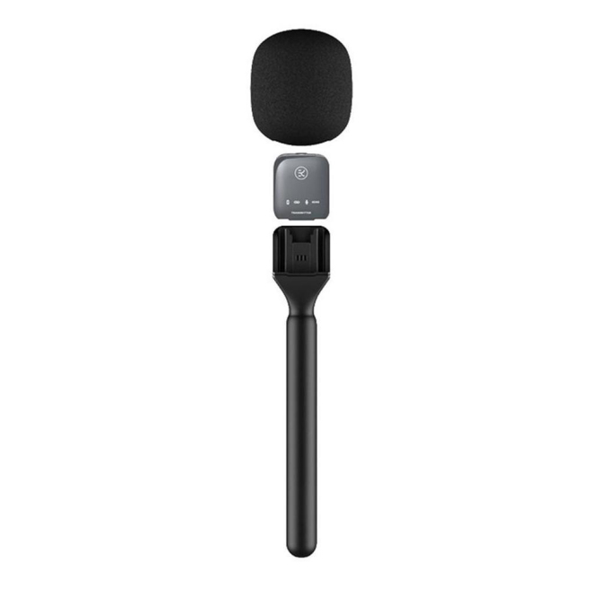 Adaptateur Micro Main Pour Micro Cravate Sans Fil Avec Bonnette Anti Vent Pour Interviews Extérieures - www.yonis-shop.com