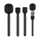 Adaptateur Micro Main Pour Micro Cravate Sans Fil Avec Bonnette Anti Vent Pour Interviews Extérieures - www.yonis-shop.com