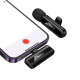 Microphone Lavalier Sans Fil 8 Pin Omnidirectionnel Pour Vidéo Et Live Autonomie 3 À 4 Heures - www.yonis-shop.com