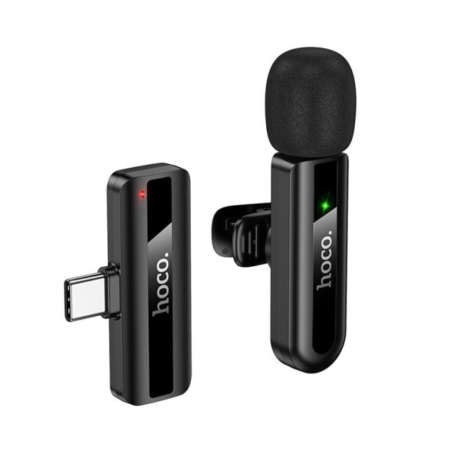 Microphone Lavalier Sans Fil USB C Omnidirectionnel Plug And Play Portée 10 À 15 Mètres - www.yonis-shop.com