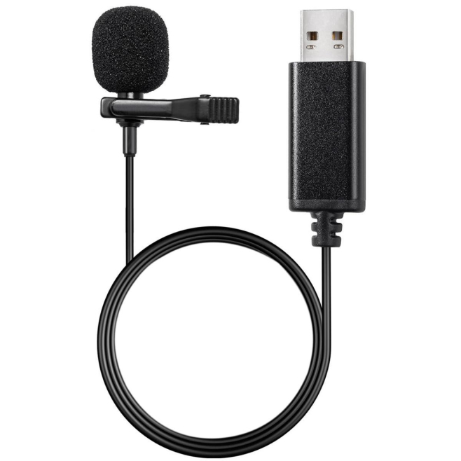 Micro Cravate USB Omnidirectionnel 2 M Plug And Play Pour Ordinateur Conférence Et Enregistrement - www.yonis-shop.com