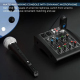 Convertisseur Micro XLR Filaire Sans Fil 2 Émetteurs 1 Récepteur Portée 50 m Plug And Play - www.yonis-shop.com