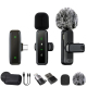 Microphone Cravate Sans Fil Type C Antibruit ENC Omnidirectionnel Portée 20 M Autonomie 5 À 6 Heures - www.yonis-shop.com