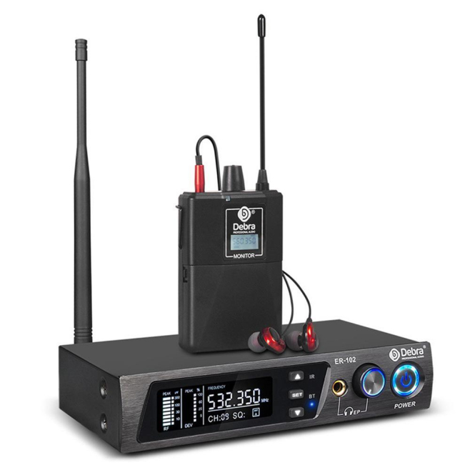 Système De Retour Audio Sans Fil Pour Scène 100 Canaux Portée 300 M Latence Inférieure À 3 Ms - www.yonis-shop.com