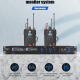 Système De Retour Audio In Ear Sans Fil UHF Pour Scène Avec 2 Récepteurs Bluetooth 5.0 - www.yonis-shop.com
