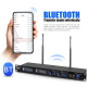 Système De Retour Audio In Ear Sans Fil UHF Pour Scène Avec 2 Récepteurs Bluetooth 5.0 - www.yonis-shop.com