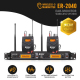 Système De Retour Audio Sans Fil UHF Avec Deux Récepteurs In Ear Portée 90 Mètres - www.yonis-shop.com