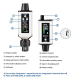 Système De Retour Sans Fil UHF Avec Adaptateur XLR 16 Canaux Latence 4 5 ms Portée 30 m - www.yonis-shop.com