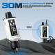Système De Retour Sans Fil UHF Avec Adaptateur XLR 16 Canaux Latence 4 5 ms Portée 30 m - www.yonis-shop.com