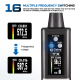 Système De Retour Sans Fil UHF Avec Adaptateur XLR 16 Canaux Latence 4 5 ms Portée 30 m - www.yonis-shop.com