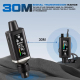 Système De Retour Sans Fil UHF Avec Adaptateur XLR 16 Canaux Latence 4 5 ms Portée 30 m - www.yonis-shop.com
