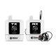 Système De Retour Audio Sans Fil Stéréo 2.4G Avec Casque Portée 30 À 50 M Latence 15 MS Multi Récepteurs - www.yonis-shop.com