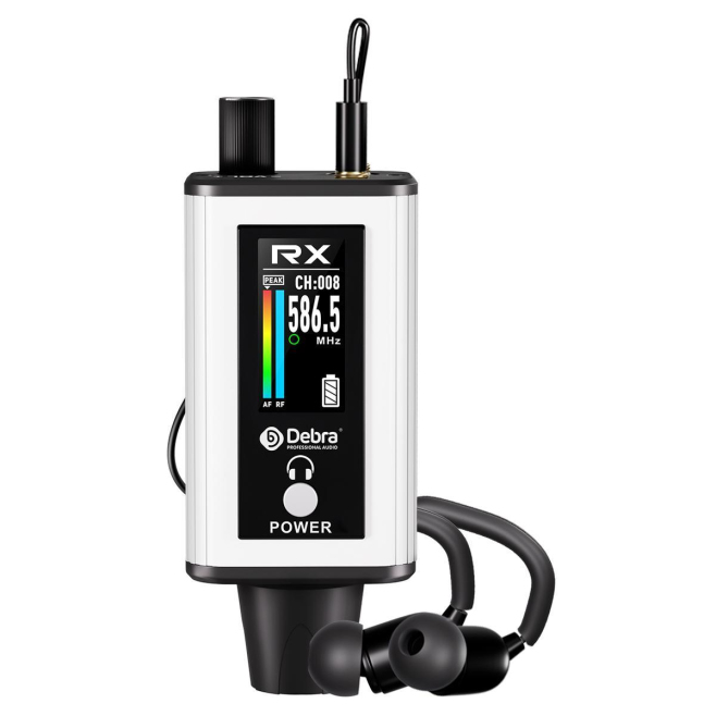 Récepteur De Monitoring Sans Fil UHF Avec Écouteurs Latence 4,5 ms 16 Canaux Autonomie 6 à 8 Heures - www.yonis-shop.com