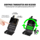Microphone Cravate Sans Fil UHF Pour Interview 2 Récepteurs Portée 50 M Monitoring Audio Caméra Smartphone - www.yonis-shop.com