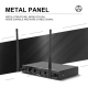 Système De Microphones Sans Fil UHF 4 Canaux Portée 100 Mètres Pour Karaoké Et Conférences - www.yonis-shop.com