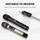 Système Micro Sans Fil UHF Pour Scène Et KTV Deux Micros Rechargeables Portée 50 Mètres - www.yonis-shop.com