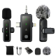 Microphone Cravate Sans Fil Double 3 En 1 Réduction De Bruit ENC Portée 20 M Autonomie 6 H - www.yonis-shop.com