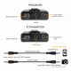 Microphone Lavalier Sans Fil UHF Pour Interview Et Live Portée 50 M 30 Canaux Monitoring Audio - www.yonis-shop.com