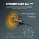 Microphone Lavalier Sans Fil UHF Pour Interview Et Live Portée 50 M 30 Canaux Monitoring Audio - www.yonis-shop.com
