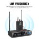 Récepteur De Retour Audio Sans Fil UHF Avec Écouteurs Intra Auriculaires Liaison Infrarouge 530 À 580 MHz - www.yonis-shop.com