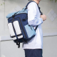 Sac À Dos De Voyage Extensible À Fermeture Enroulable Résistant Aux Éclaboussures Pour Ordinateur 15,6 Pouces Et Tablette - w...