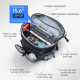 Sac À Dos De Voyage Extensible À Fermeture Enroulable Résistant Aux Éclaboussures Pour Ordinateur 15,6 Pouces Et Tablette - w...