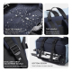 Sac À Dos De Voyage Extensible À Fermeture Enroulable Résistant Aux Éclaboussures Pour Ordinateur 15,6 Pouces Et Tablette - w...