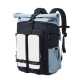 Sac À Dos De Voyage Extensible À Fermeture Enroulable Résistant Aux Éclaboussures Pour Ordinateur 15,6 Pouces Et Tablette - w...