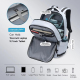 Sac À Dos Sport Et Voyage 23 L Pour Ordinateur 15,6 Pouces Léger Imperméable Antivol Organisé - www.yonis-shop.com