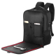 Sac À Dos Ordinateur Portable Solaire 14 W Avec Port USB 5 V 2,1 A Et Compartiments Multiples - www.yonis-shop.com