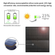 Sac À Dos Ordinateur Portable Solaire 14 W Avec Port USB 5 V 2,1 A Et Compartiments Multiples - www.yonis-shop.com