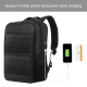 Sac À Dos Ordinateur Portable Solaire 14 W Avec Port USB 5 V 2,1 A Et Compartiments Multiples - www.yonis-shop.com