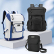 Sac À Dos Ordinateur 14 Pouces 2 En 1 Pour Travail Voyage Avec Pochette Bandoulière Détachable Et Compartiments Multiples - w...