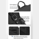 Sac À Dos Pour Ordinateur 14 Pouces Pour Travail Et Voyage Avec Rabat Extensible Résistant À L’Eau Et Sangle De Valise - www....
