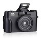 Appareil Photo Numérique 4K Pour Photo Et Vidéo Avec Écran Orientable 180° Zoom Numérique 16x Carte Micro SD 64 Go - www.yoni...