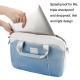 Sacoche Ordinateur 13,3 À 14 Pouces Antichoc Imperméable Avec Bandoulière Compartiments Et Sangle De Trolley - www.yonis-shop...