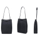 Sacoche Ordinateur Portable Bandoulière Grande Capacité Imperméable Avec Compartiment Antichoc Pour Écran Jusqu’à 15,6 Pouces...
