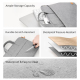 Housse Pour Ordinateur Portable Jusqu’à 14,9 Pouces Légère Imperméable Avec Doublure Polaire Et Sangle Pour Valise - www.yoni...