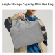 Housse Pour Ordinateur Portable Jusqu’à 14,9 Pouces Légère Imperméable Avec Doublure Polaire Et Sangle Pour Valise - www.yoni...
