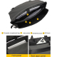 Sacoche Ordinateur Portable Antichoc 13,3 À 16 Pouces Imperméable Compartiment Airbag Bandoulière Luminescente - www.yonis-sh...