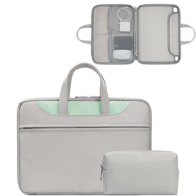 Sacoche Pour Ordinateur Portable 14 Pouces Imperméable Résistante Aux Chocs Ouverture À 180° Doublure En Suédine - www.yonis-...