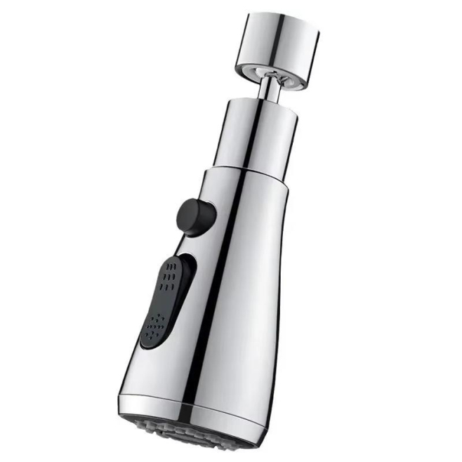 Rallonge De Robinet Pour Évier À 3 Modes Orientable À 360° Anti Éclaboussures Pour Eau Chaude Et Froide - www.yonis-shop.com