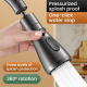 Rallonge De Robinet Pour Évier À 3 Modes Orientable À 360° Anti Éclaboussures Pour Eau Chaude Et Froide - www.yonis-shop.com