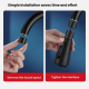 Rallonge De Robinet Pour Évier À 3 Modes Orientable À 360° Anti Éclaboussures Pour Eau Chaude Et Froide - www.yonis-shop.com