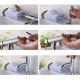 Robinet De Lavabo Anti Éclaboussures Rotatif À 360° En Cuivre Avec Double Sortie Et Valve Anti Bouchage - www.yonis-shop.com